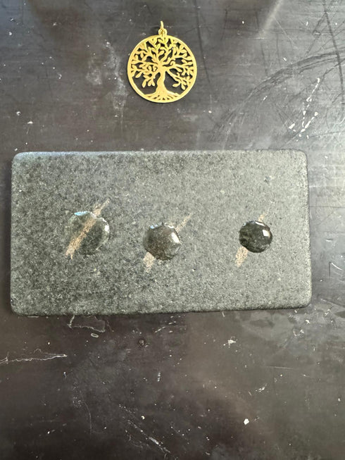 ERAFINE 10k/14k/18k Gold Test Acid Solutions Tester Kit Detect Metals Scrap Jewelry + Testing Stone